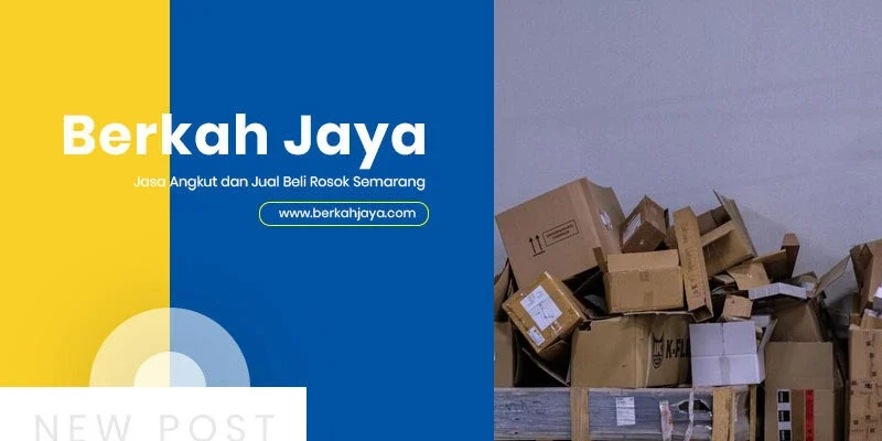 Jual Rongsok Berkualitas di Semarang